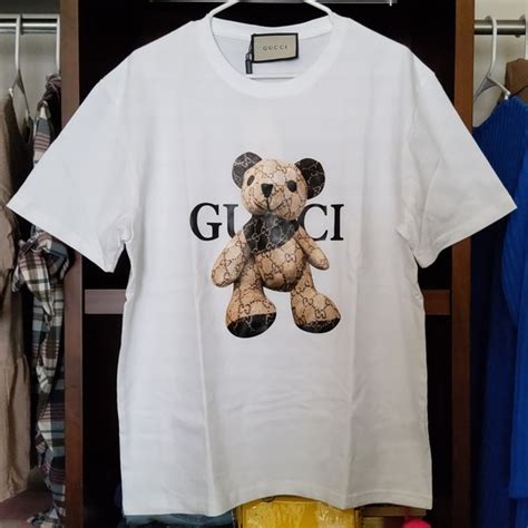 gucci pink bear shirt|Gucci Pink Shirts for Men for sale .